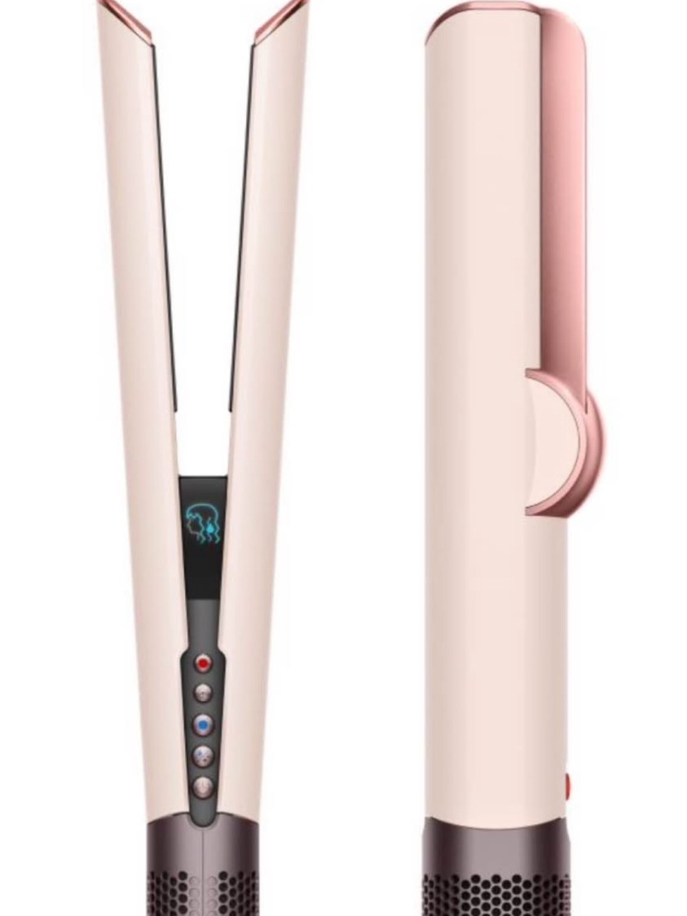 Dyson Pink and Rose Gold Hair Straightener